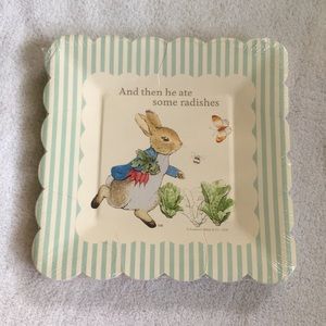 Peter Rabbit Paper Plates